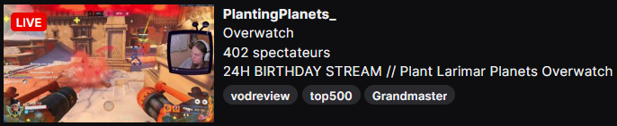 Top 500 streamer reaction